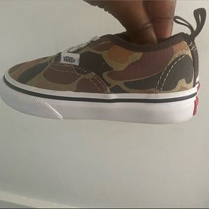 Camo vans toddler